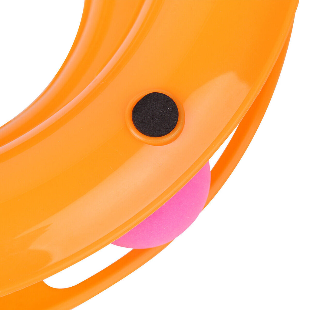 Trilayer Cat Crazy Ball Disk Interactive Toy