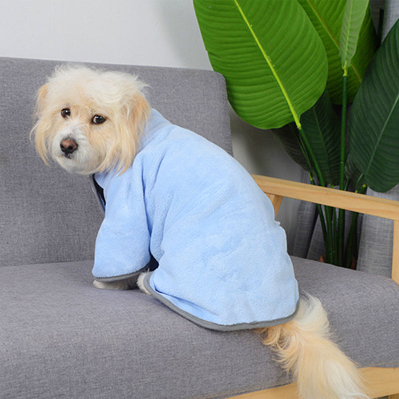 Quick-Drying Pet Absorbent Bathrobe