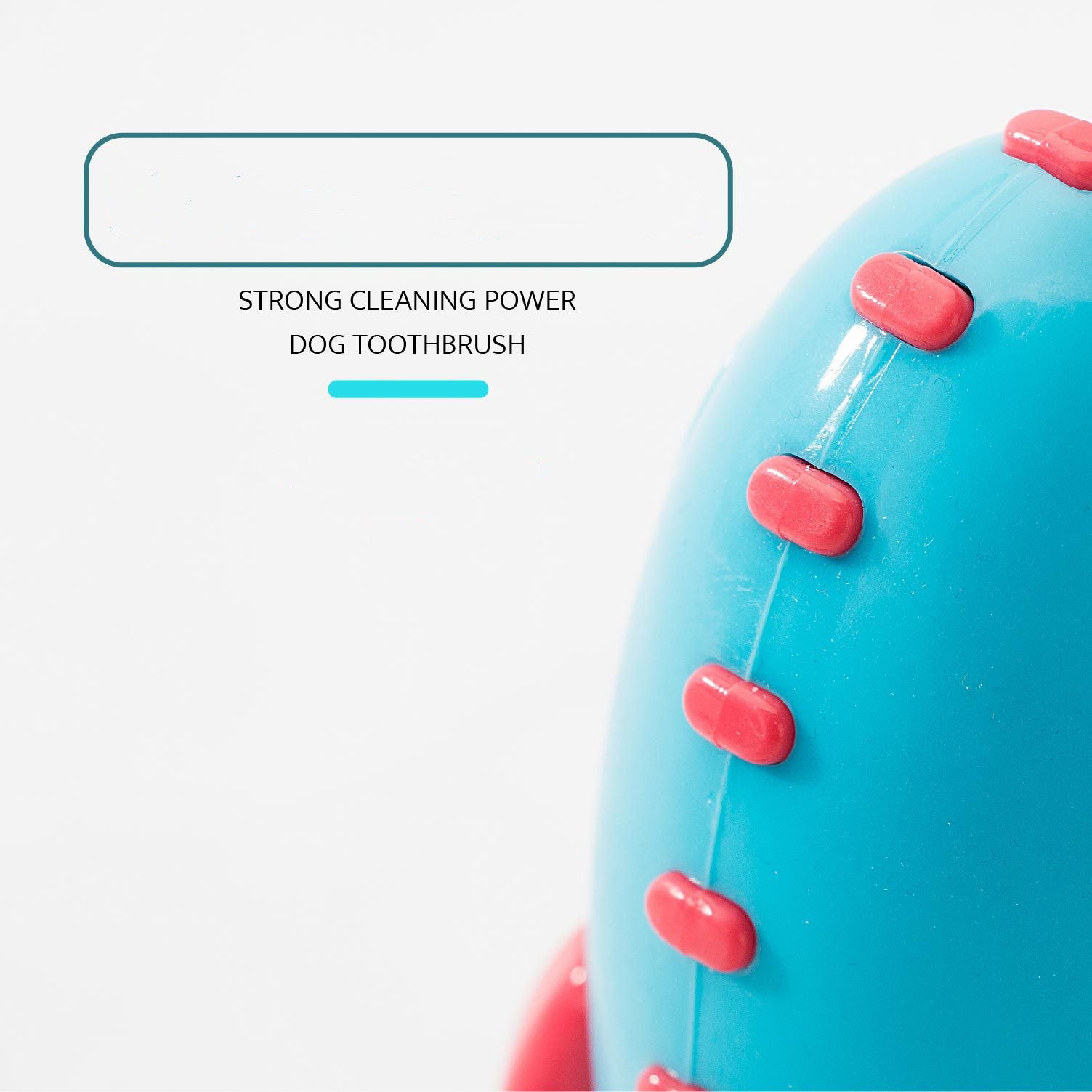 Rocket-Shaped Bite-Resistant Food Dispenser Toy