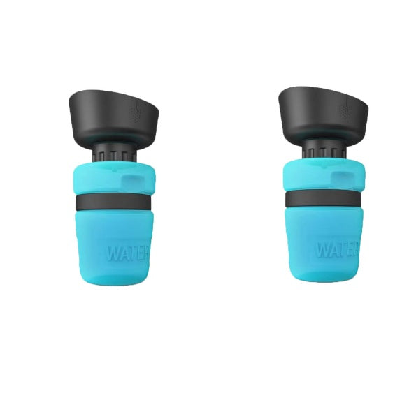 Foldable Outdoor Pet Water Bottle & Dispenser