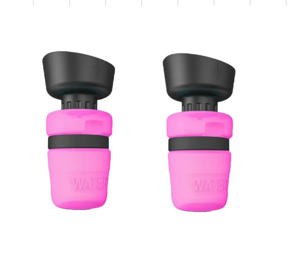 Foldable Outdoor Pet Water Bottle & Dispenser