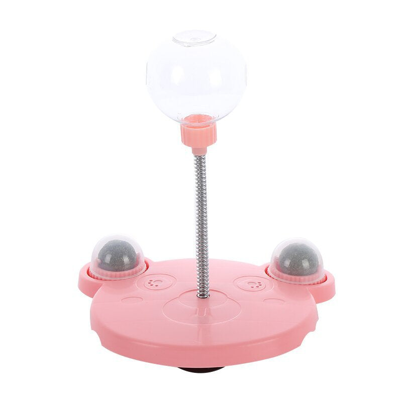 Self-Playing Tumbler Pet Feeder & Leaking Food Toy
