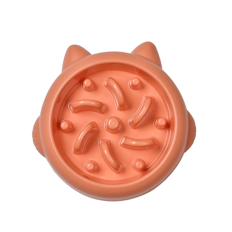 Anti-Choking Slow Feeder Bowl for Dogs & Cats
