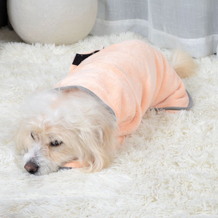 Quick-Drying Pet Absorbent Bathrobe