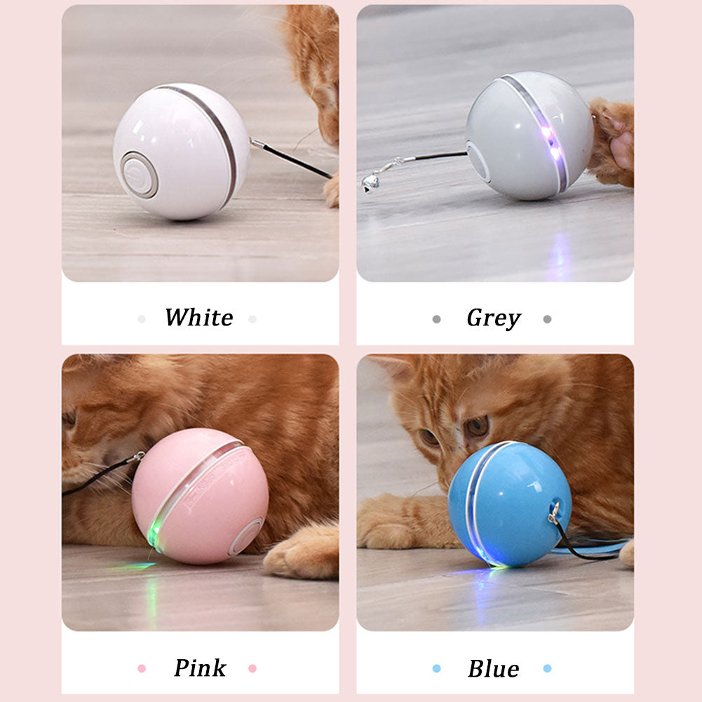 Colorful LED Laser Cat Ball Toy