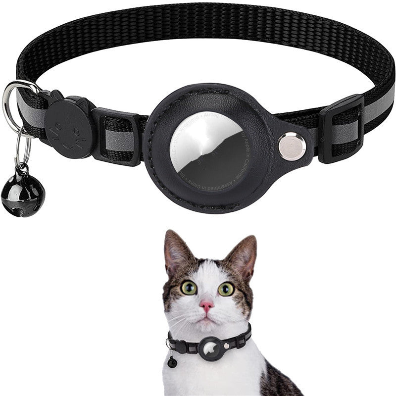 Reflective Waterproof Airtag-Compatible Pet Collar