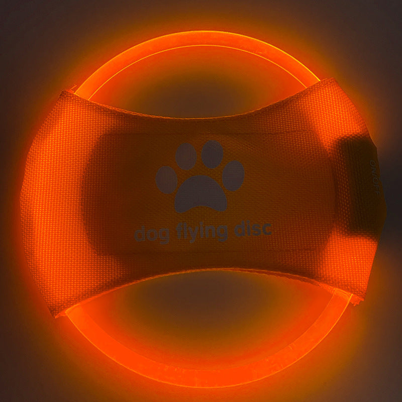 LED Glowing Dog Flying Disc