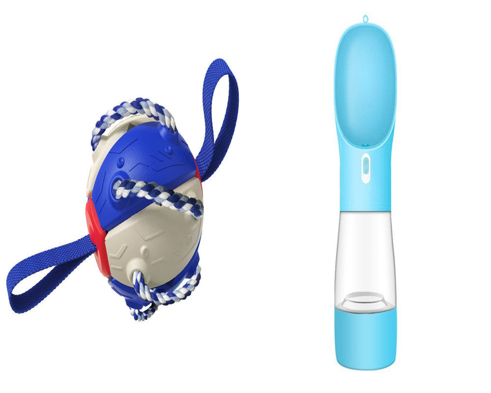 Interactive Dog Football & Frisbee Training Ball