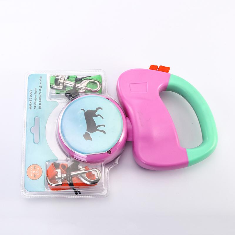 Retractable Dual Pet Walking Leash