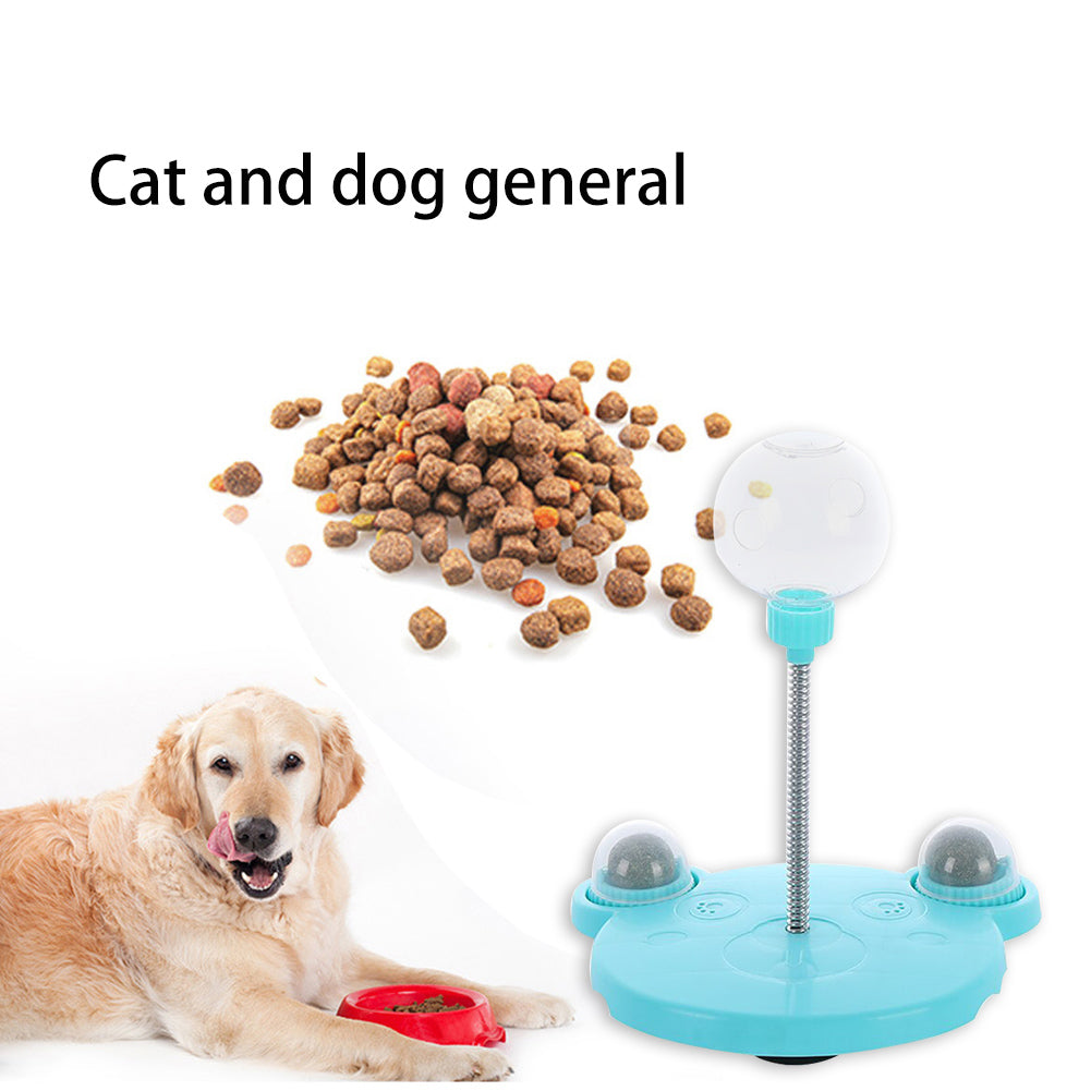 Self-Playing Tumbler Pet Feeder & Leaking Food Toy