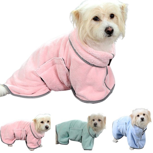 Quick-Drying Pet Absorbent Bathrobe