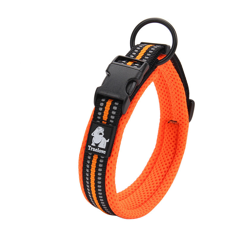 Reflective Soft-Padded Anti-Strangulation Dog Collar