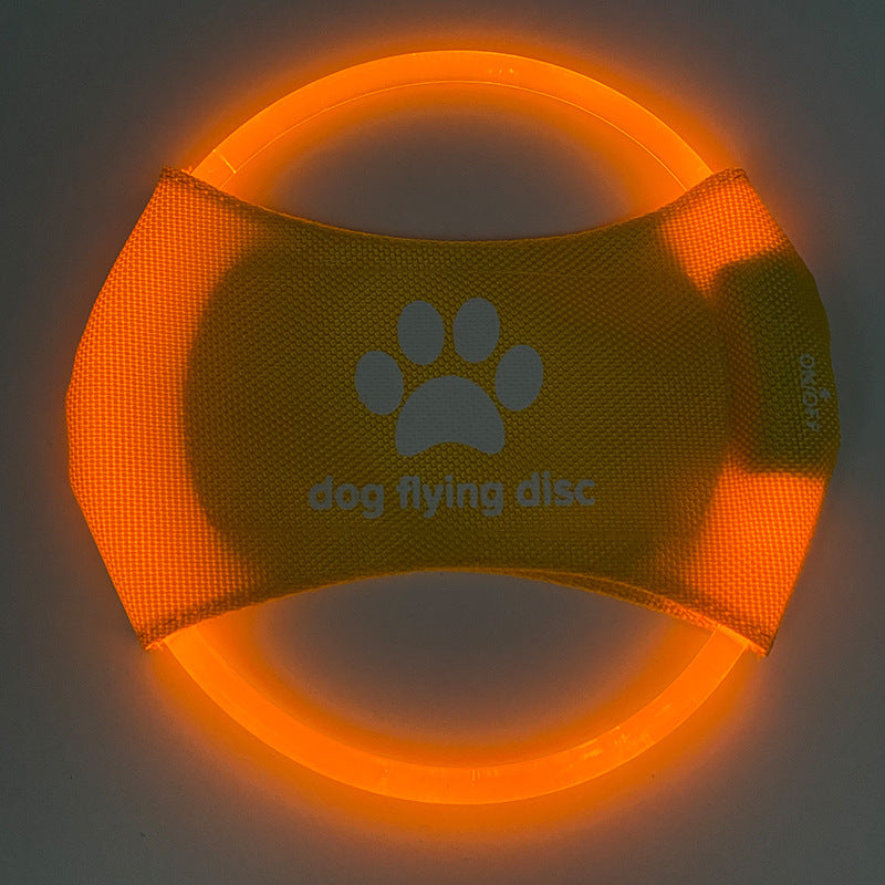 LED Glowing Dog Flying Disc