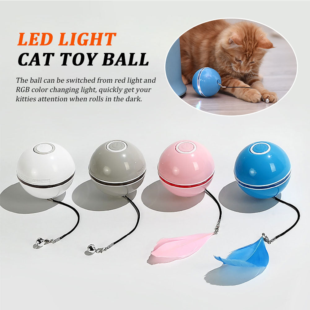 Colorful LED Laser Cat Ball Toy