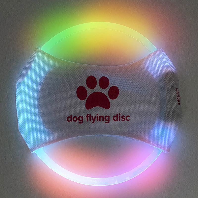 LED Glowing Dog Flying Disc