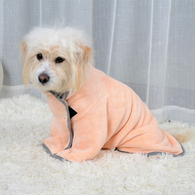 Quick-Drying Pet Absorbent Bathrobe