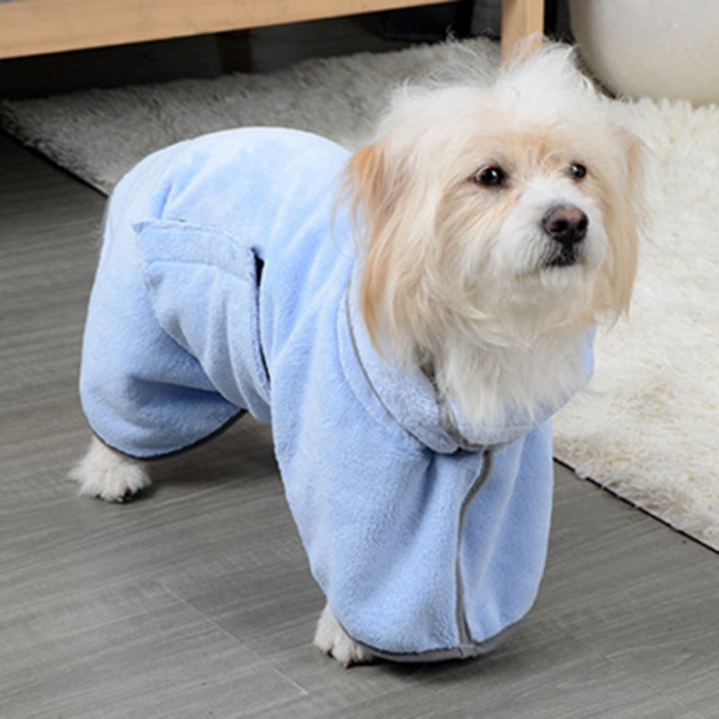 Quick-Drying Pet Absorbent Bathrobe