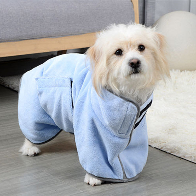 Quick-Drying Pet Absorbent Bathrobe