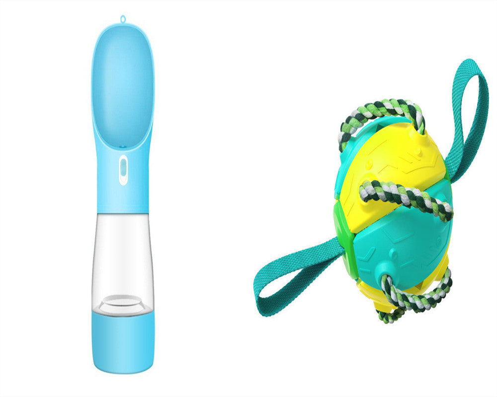 Interactive Dog Football & Frisbee Training Ball