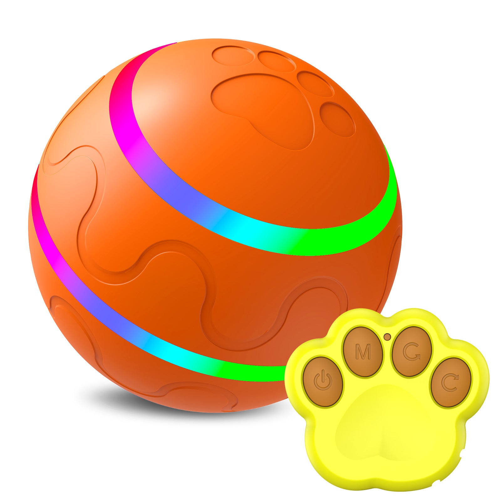 Intelligent Self-Rotating Cat Ball Toy