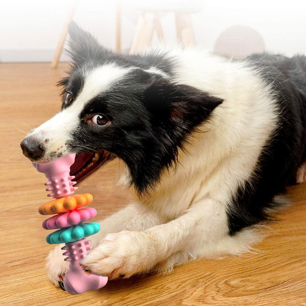 Durable TPR Bone-Shaped Dog Chew Toy