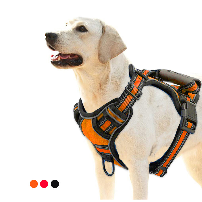 No-Pull Reflective Breathable Dog Harness
