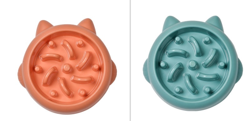 Anti-Choking Slow Feeder Bowl for Dogs & Cats