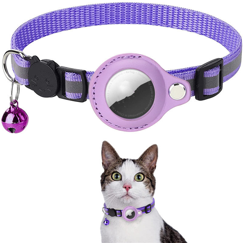 Reflective Waterproof Airtag-Compatible Pet Collar