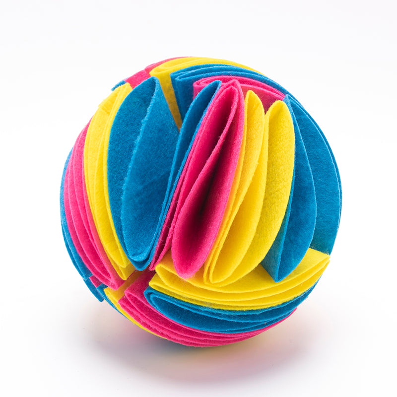 Foldable Snuffle Ball Feeding & Training Toy