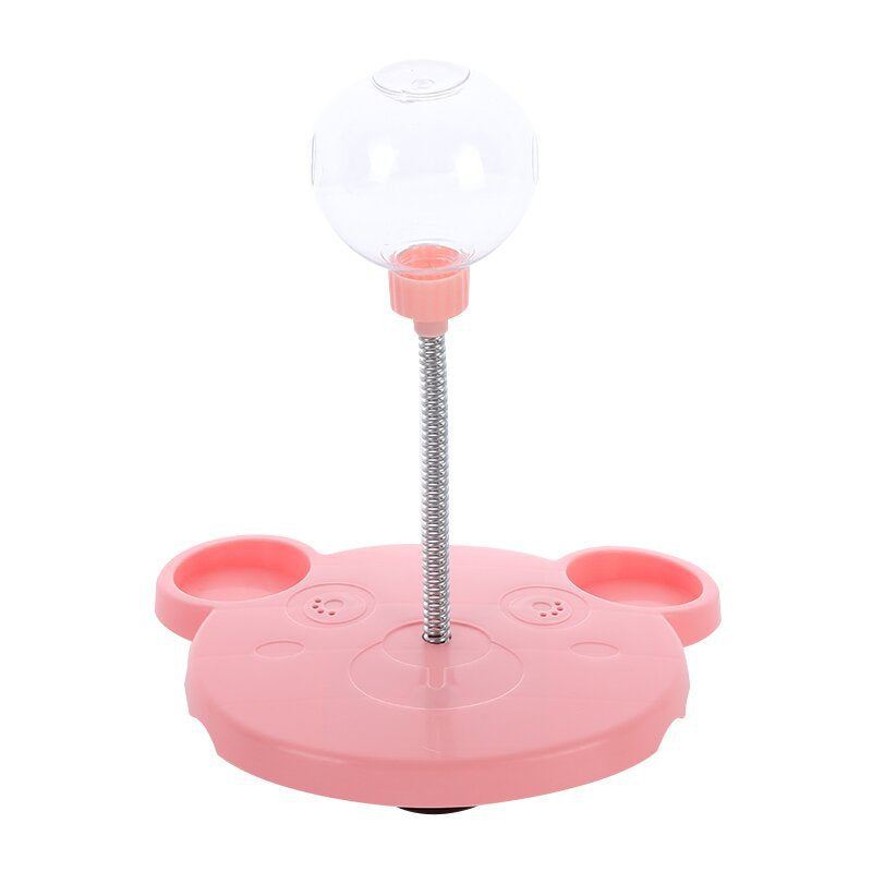 Self-Playing Tumbler Pet Feeder & Leaking Food Toy